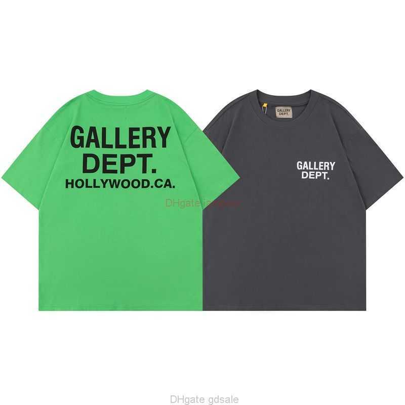 Designer Fashion Clothing Tees Tshirt Galleryes Depts American High Street Classic Letter Printing Short Sleeve Men's Women's Loose Casual T-shirt Luxury Casual Tops
Designer Fashion Clothing Tees Tshirt Galleryes Depts American High Street Classic Letter Printing Short Sleeve Men's Women's Loose Casual T-shirt Luxury Casual Tops