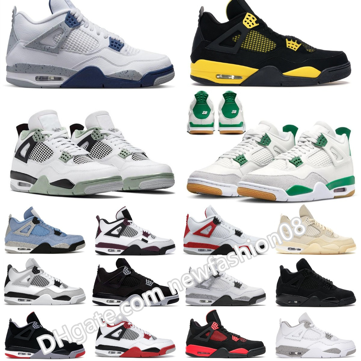 Jumpman 4 4s Basketball Shoes Retro for Men Women OG Red Thunder Pine Green Military Black Cat White Oreo Sail Seafoam University Blue Bred Mens Womens Sports Sneakers, Bubble column
Jumpman 4 4s Basketball Shoes Retro for Men Women OG Red Thunder Pine Green Military Black Cat White Oreo Sail Seafoam University Blue Bred Mens Womens Sports Sneakers, Bubble column