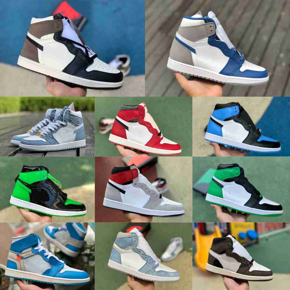 Jumpman 1 1s OG DARK MOCHA Basketball Shoes Jorden Men Women Bio Hack True Turbo Blue Pine Green Gorge Lucky Trainer Retro Denim Military Obsidian Fearless Sneakers S8, Please contact us
Jumpman 1 1s OG DARK MOCHA Basketball Shoes Jorden Men Women Bio Hack True Turbo Blue Pine Green Gorge Lucky Trainer Retro Denim Military Obsidian Fearless Sneakers S8, Please contact us