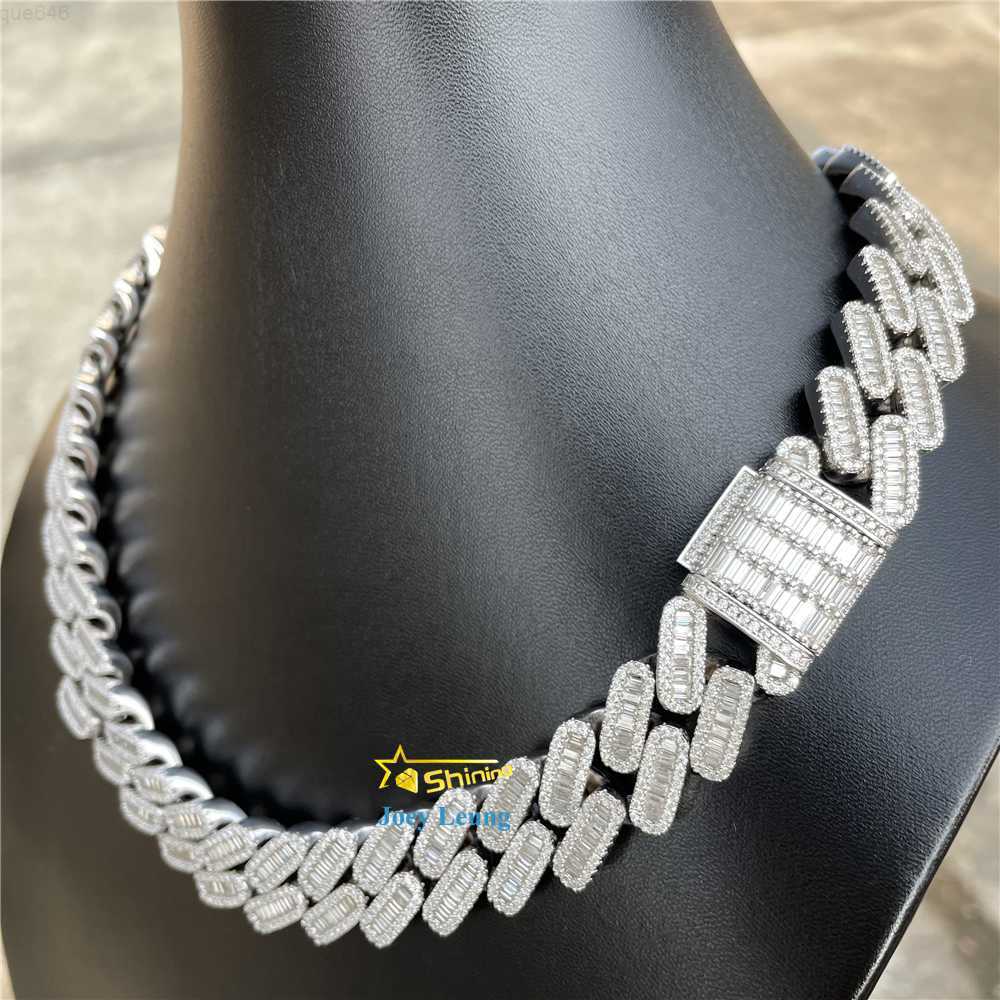 Pass Diamond Tester Hip Hop Jewelry Silver 925 Necklace Vvs Moissanite Diamond Solid Iced Out Cuban Link Chain
Pass Diamond Tester Hip Hop Jewelry Silver 925 Necklace Vvs Moissanite Diamond Solid Iced Out Cuban Link Chain