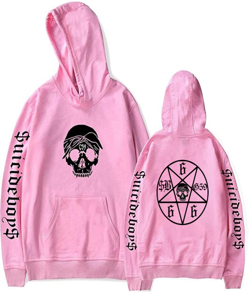 Kpop Suicideboys G59 Record Merch Unisex Long Sleeve Sweatshirt Women Men Hoodie Kpop Casual Style Hip Hop Rapper Fashion Clothe1858832, Pink
Kpop Suicideboys G59 Record Merch Unisex Long Sleeve Sweatshirt Women Men Hoodie Kpop Casual Style Hip Hop Rapper Fashion Clothe1858832, Pink