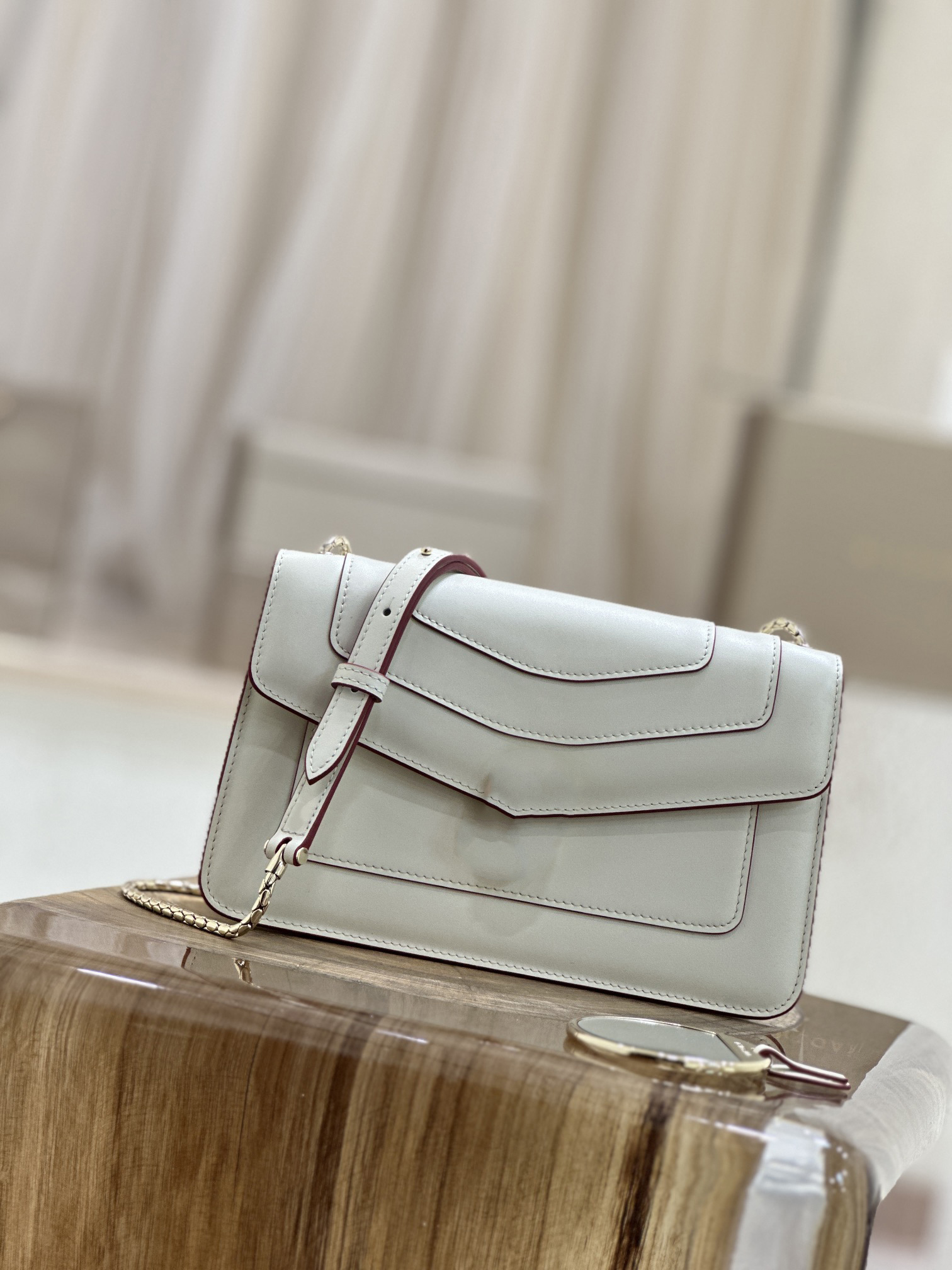 Cowhide Buckle Dinner Bag 2023 New Fashion Casual Women's Bag Shoulder Crossbody Bag