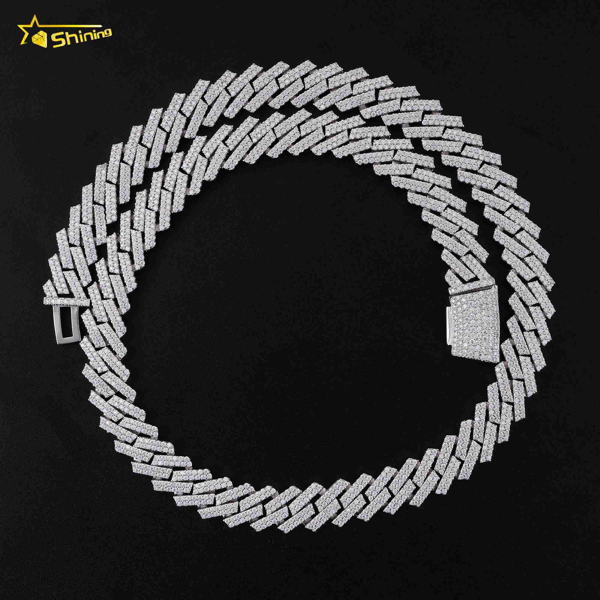 925 Sterling Silver Moissanite Cuban Chain Vvs Moissanite Gra Certificate Ice Out Diamond Mens Bracelet Necklace
925 Sterling Silver Moissanite Cuban Chain Vvs Moissanite Gra Certificate Ice Out Diamond Mens Bracelet Necklace