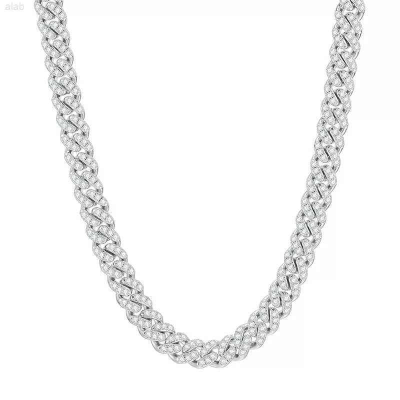 Bling 8mm 925 Sterling Silver Vvs d Color Moissanite Diamond Pass Diamond Tester Cuban Chain Necklace
Bling 8mm 925 Sterling Silver Vvs d Color Moissanite Diamond Pass Diamond Tester Cuban Chain Necklace