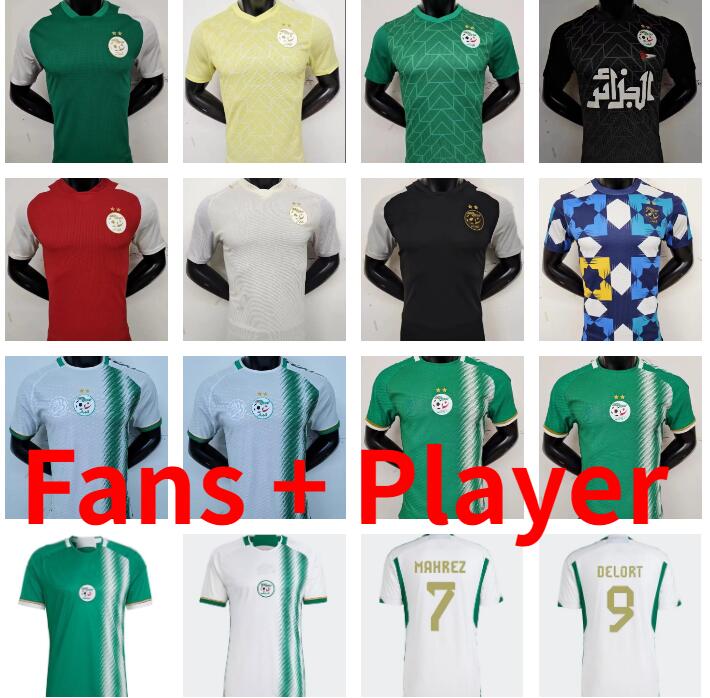 maillot Algerie 2023 2024 Soccer Jerseys Player Version Fans Algeria ATAL DELORT 22 23 24 BENNACER football shirt kits MAHREZ FEGHOULI uniforms men kids equipment
maillot Algerie 2023 2024 Soccer Jerseys Player Version Fans Algeria ATAL DELORT 22 23 24 BENNACER football shirt kits MAHREZ FEGHOULI uniforms men kids equipment