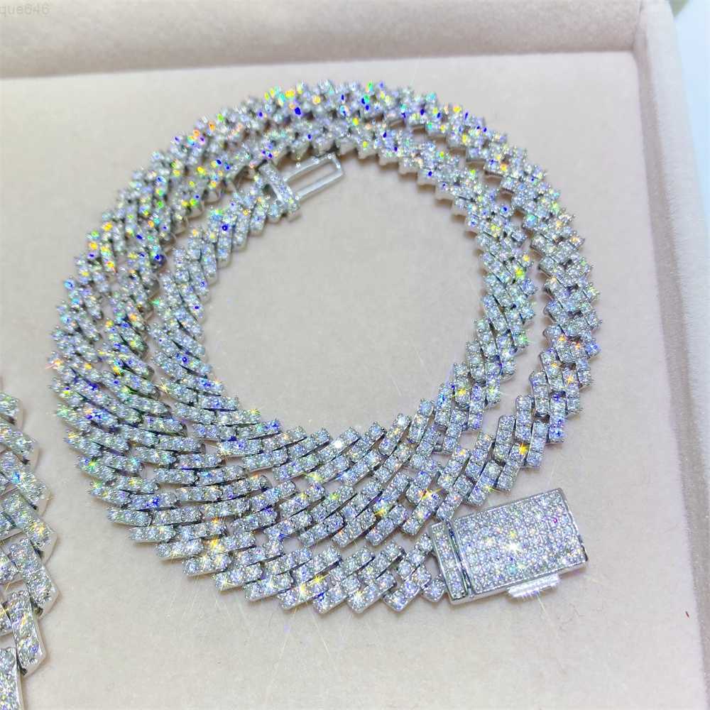 Pass Diamond Tester Vvs Moissanite Sterling Silver Miami Hip Hop Iced Out 13mm Full Diamond Cuban Chain Necklace
Pass Diamond Tester Vvs Moissanite Sterling Silver Miami Hip Hop Iced Out 13mm Full Diamond Cuban Chain Necklace