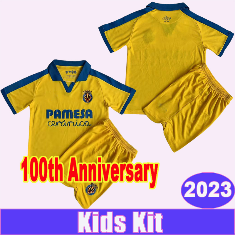 2023 Villarreal CHUKWUEZE PAU Kids Kit Soccer Jerseys 100th Anniversary GERARD FOYTH YEREMY A.PEDRAZA Children's Suit Football Shirt Short Sleeve Uniforms, Tz13578 2023 100th no socks
2023 Villarreal CHUKWUEZE PAU Kids Kit Soccer Jerseys 100th Anniversary GERARD FOYTH YEREMY A.PEDRAZA Children's Suit Football Shirt Short Sleeve Uniforms, Tz13578 2023 100th no socks