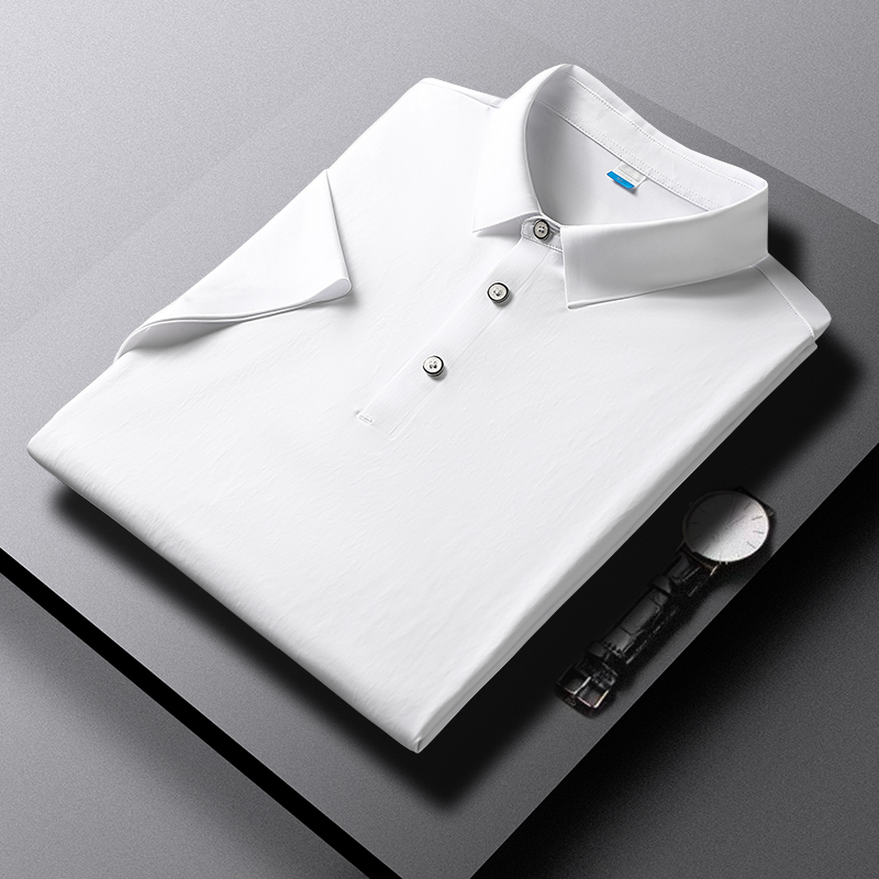 Men's Polos Large Size Men Polo Shirts Classic Short Sleeve Tee Breathable Cool Quick Dry Nylon Polos Summer Men Golf Tshirt Big 7xl 8xl 230512