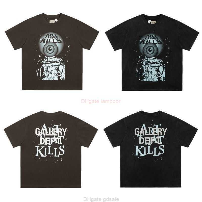Designer Fashion Clothing Tees Tshirt Small Trendy Galleryes Depts Co Branded Eye-catching Vintage Wash Print Casual Short Sleeved T-shirt for Men Women Tops for sale, Black ss d53
Designer Fashion Clothing Tees Tshirt Small Trendy Galleryes Depts Co Branded Eye-catching Vintage Wash Print Casual Short Sleeved T-shirt for Men Women Tops for sale, Black ss d53