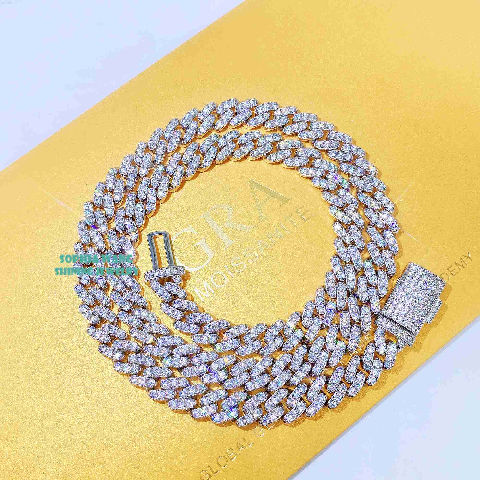 Sell Drop Shipping Iced Out Cuban Link Vvs Diamond Hip Hop 8mm Moissanite Cuban Chain
Sell Drop Shipping Iced Out Cuban Link Vvs Diamond Hip Hop 8mm Moissanite Cuban Chain