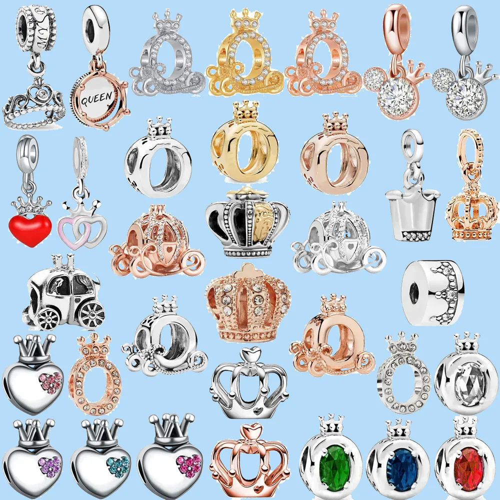 925 sterling silver charms for pandora jewelry beads jewelry 1Pcs Hot Cute Crown Pendant Suitable
925 sterling silver charms for pandora jewelry beads jewelry 1Pcs Hot Cute Crown Pendant Suitable