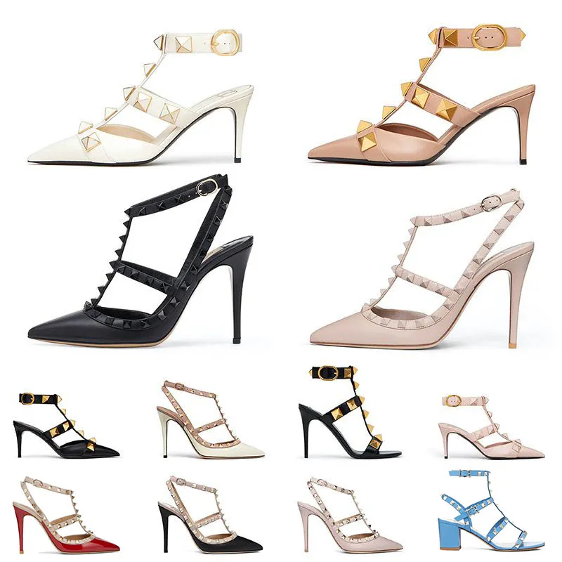 With Box Valentinoity Designer VT Sandal designer women luxury sandals dress shoes rock stud high heels leather rivet black pointed peep dNE, D7
With Box Valentinoity Designer VT Sandal designer women luxury sandals dress shoes rock stud high heels leather rivet black pointed peep dNE, D7