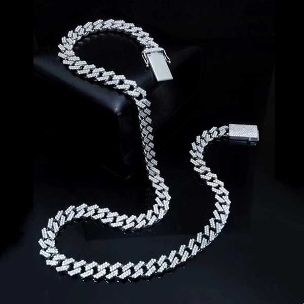 Super September Sterling Silver 925 White Gold Men Hip Hop Jewelry Bling Baguette Moissanite Ice Out Diamond Miami Cuban Link Chain Necklace
Super September Sterling Silver 925 White Gold Men Hip Hop Jewelry Bling Baguette Moissanite Ice Out Diamond Miami Cuban Link Chain Necklace