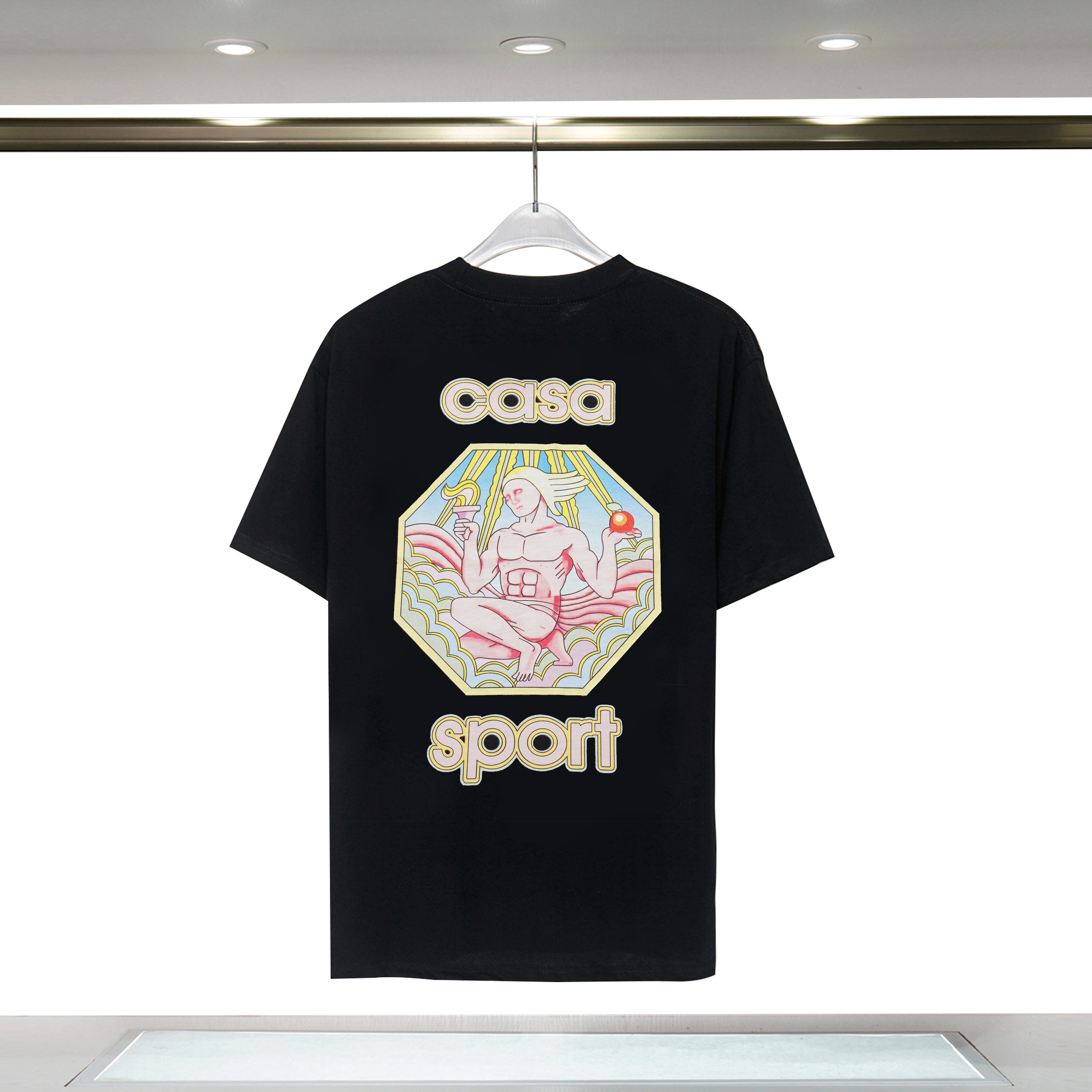 Casa shirt Luxury Men T shirt Spring Summer New style Rainbow Mushroom Round Neck Short Seeves breathable cotton Designer t shirts 3JXAC, 21
Casa shirt Luxury Men T shirt Spring Summer New style Rainbow Mushroom Round Neck Short Seeves breathable cotton Designer t shirts 3JXAC, 21