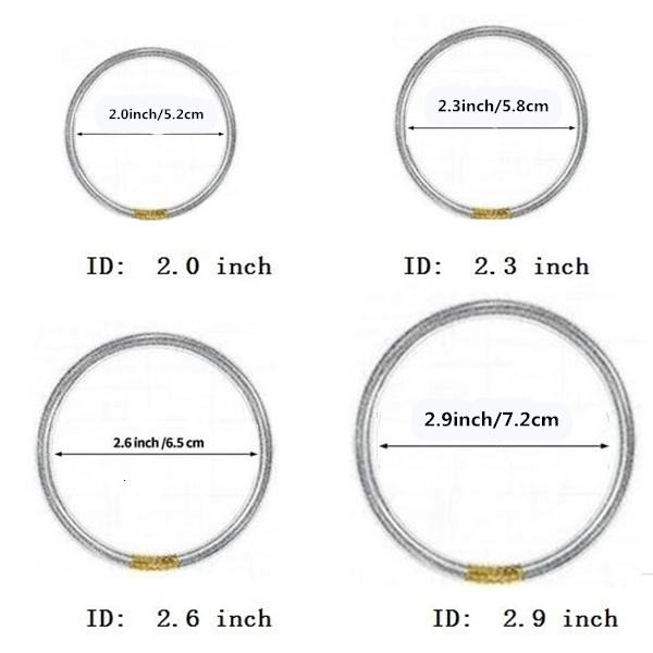 Chain 3pcsSet Crystal Glitter Silicone Bracelet Sparkling Fashion Jelly Bangles Present Idea for Women Girls 230512
