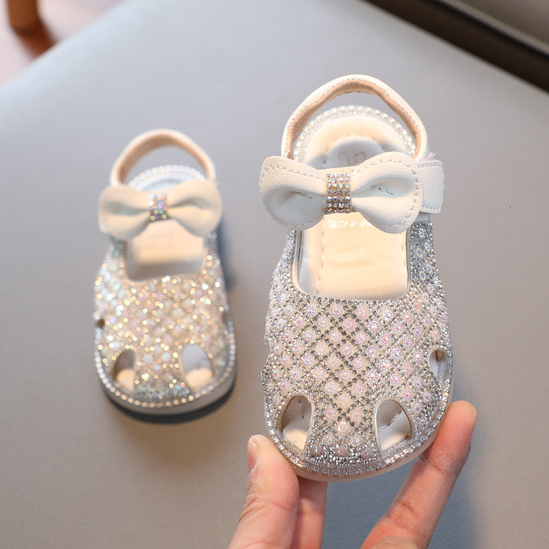 Sandals Girls Sandals Summer Fashion Princess Sandals Baby Non-slip Kids Beach Sandals Children Shoes G743 230515