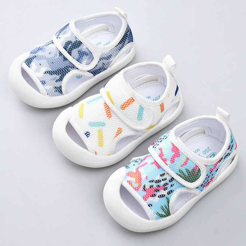 Sandals Baby Summer Shoes for 1-3 Years mesh Sandals for Baby Boys Girls Soft Bottom Non-slip Sports shoes for toddlers 230515