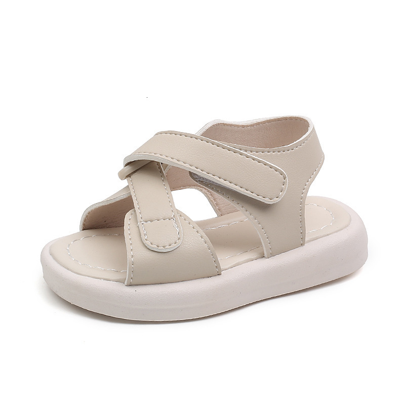 Sandals Summer Simple Kids Sandals Children Casual Boy Sandals Flats Non-slip Baby Beach Shoes Girls Sandals Toddler H673 230515