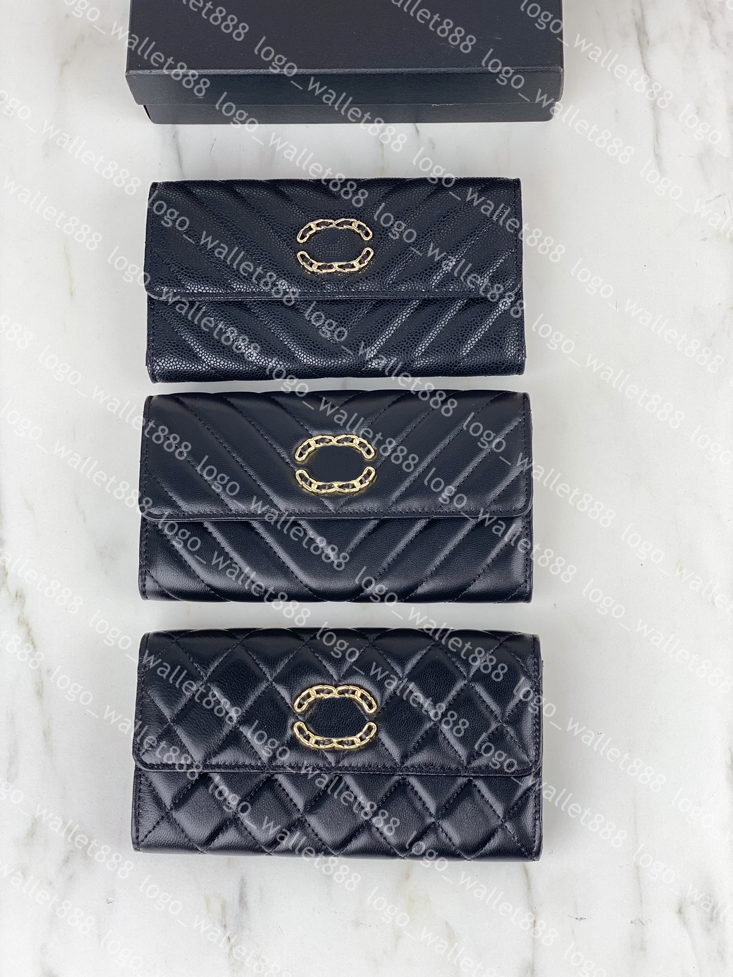 Designer Wallet Women Imported caviar cowhideLong Women's Handbag Style Clutch Wallets Large Capcity 6002, Contact me(physical picture of wallet)
Designer Wallet Women Imported caviar cowhideLong Women's Handbag Style Clutch Wallets Large Capcity 6002, Contact me(physical picture of wallet)