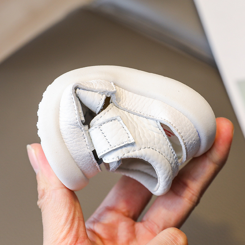 Sandals Baby Boys Sandals Girls Casual Shoes Summer Infant Toddler Shoes Anti-Slippery Genuine Leather Sport Beach Sandals for Kids 230515