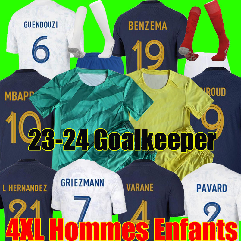 4XL 2023 FrAnCe BENZEMA soccer jerseys MBAPPE GRIEZMANN GIROUD TCHOUAMENI EMBELE GUENDOUZI Maillot de foot FrAnCiA Maillots Men kids kit football shirt, Faguo 22-23 away player
4XL 2023 FrAnCe BENZEMA soccer jerseys MBAPPE GRIEZMANN GIROUD TCHOUAMENI EMBELE GUENDOUZI Maillot de foot FrAnCiA Maillots Men kids kit football shirt, Faguo 22-23 away player