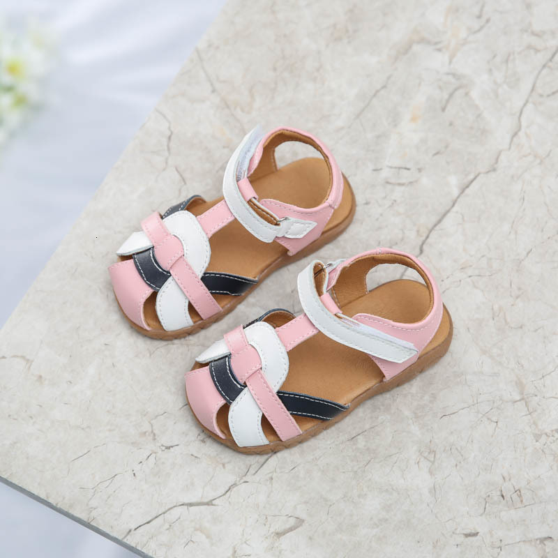 Sandals Girl Sandals kids closed toe princess shoes for summer 3-7years older 230515