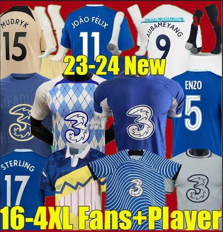 22 23 24 Chelse FC CFC Soccer Jerseys JOAO FELIX PULISIC MOUNT HAVERTZ STERLING JAMES ENZO football shirt men kids kits KOULIBALY KANTE uniform FOFANA Mendy T. SILVA, Adult size
22 23 24 Chelse FC CFC Soccer Jerseys JOAO FELIX PULISIC MOUNT HAVERTZ STERLING JAMES ENZO football shirt men kids kits KOULIBALY KANTE uniform FOFANA Mendy T. SILVA, Adult size
