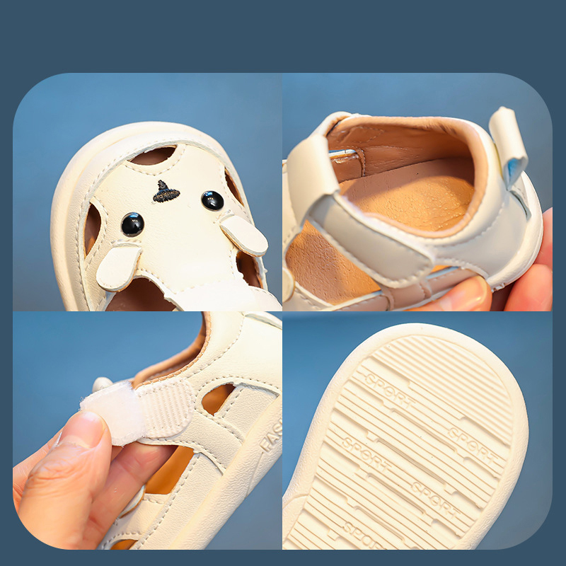 Sandals Baby Girls Sandals Boys First Walkers Shoes Summer Non-slip Soft-soled Infant Toddler Shoes Kids Shoes Cartoon Children Sandals 230515