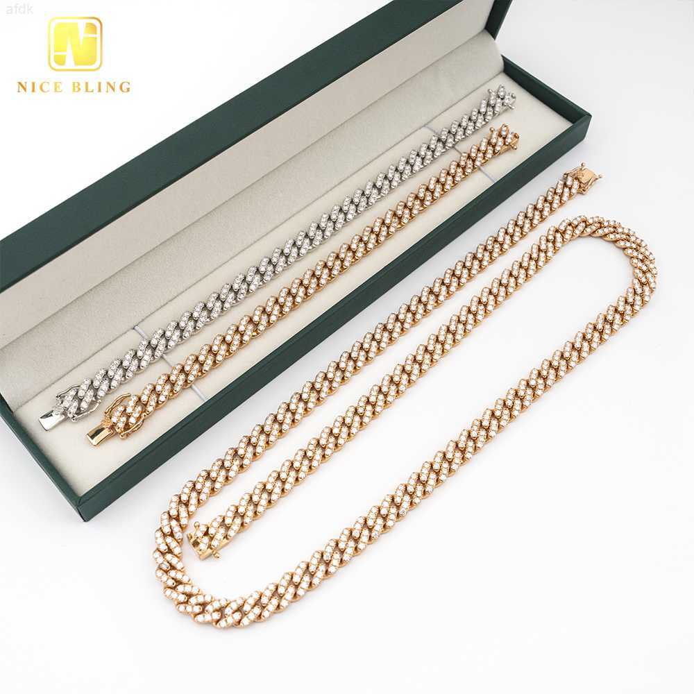 Pass Diamond Tester Gra Moissanite Diamond 1rows 925 Solid Silver Cuban Link Chain for Rapper Hip Hop Necklace
Pass Diamond Tester Gra Moissanite Diamond 1rows 925 Solid Silver Cuban Link Chain for Rapper Hip Hop Necklace