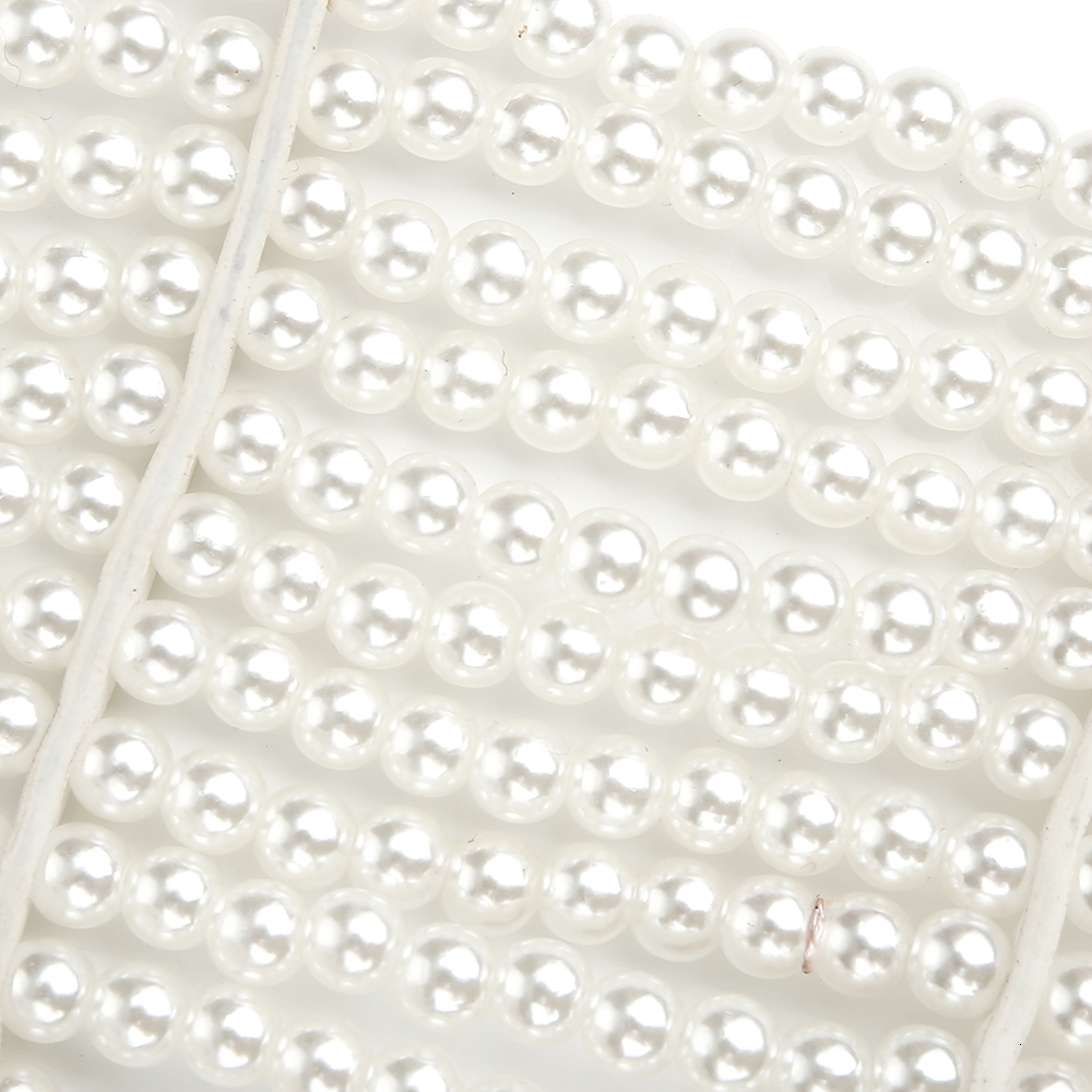 Pendant Necklaces Women's pearl shawl necklace body chain sexy pearl necklace shoulder pearl bra top sweater wedding dress body jewelry 230512