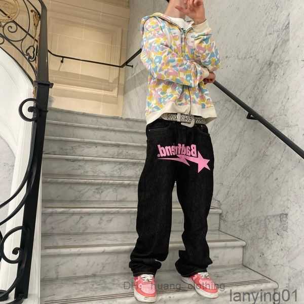 Pants Mens Jeans Y2k Badfriend Hip Hop Letter Printed Black Men Women Fashion Casual Rock Wide Foot Baggy Trouser Streetwear 230320 13 Uzh9
Pants Mens Jeans Y2k Badfriend Hip Hop Letter Printed Black Men Women Fashion Casual Rock Wide Foot Baggy Trouser Streetwear 230320 13 Uzh9