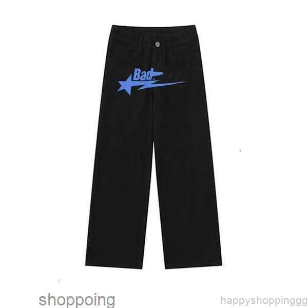 Designer Mens Jeans Long Pant Print Letter Y2k Badfriend Fashion Pants Causal Rock Wide Foot Baggy Trousers 1 C98u, Brown
Designer Mens Jeans Long Pant Print Letter Y2k Badfriend Fashion Pants Causal Rock Wide Foot Baggy Trousers 1 C98u, Brown