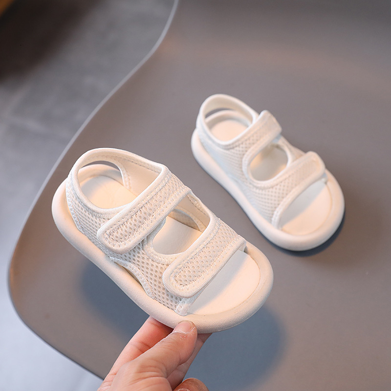 Sandals Candy Color Childrens Sandals Summer Baby Toddler Canvas Sandals Non-slip Boy Girl Sport Kids Sandals Beach Shoe 1-12 Yrs G03274 230515