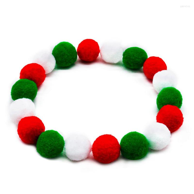 Dog Apparel 20pcs Christmas Necklace Bowties Collar For Small Cat Bow Tie Grooming Accessories Pet Supplies