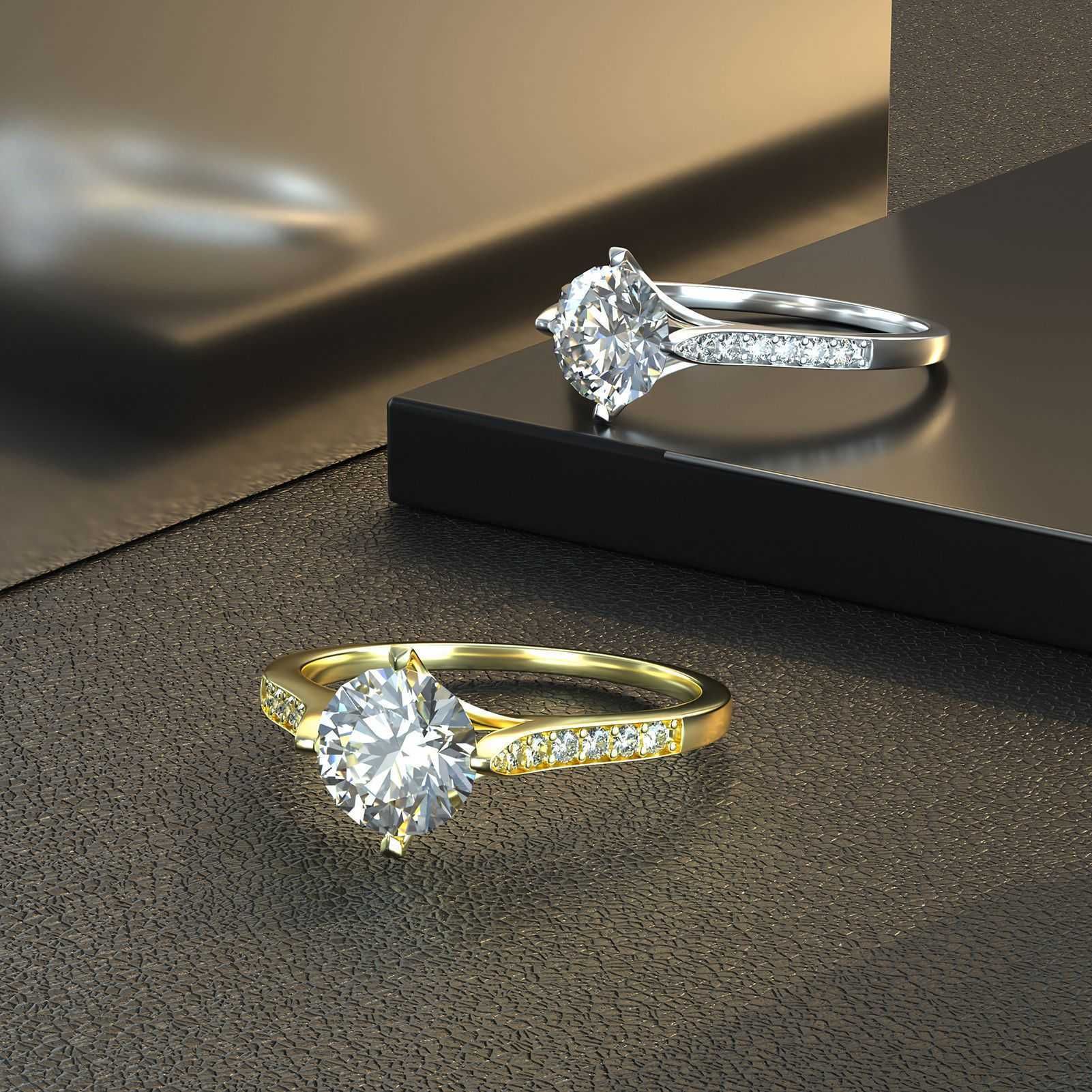 S925 Sterling Silver Moissanite Wedding Fringer Band Ring D Color INS French True Platinum Electroplated Engagement Finger Rings For Women Bridal Wedd