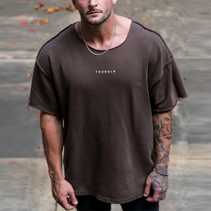 Mens TShirts Vintage Graphic Printed T Shirt Spring Summer Casual Loose O Neck Short Sleeve Tee For Men Clothes Fashion Streetwear 230512