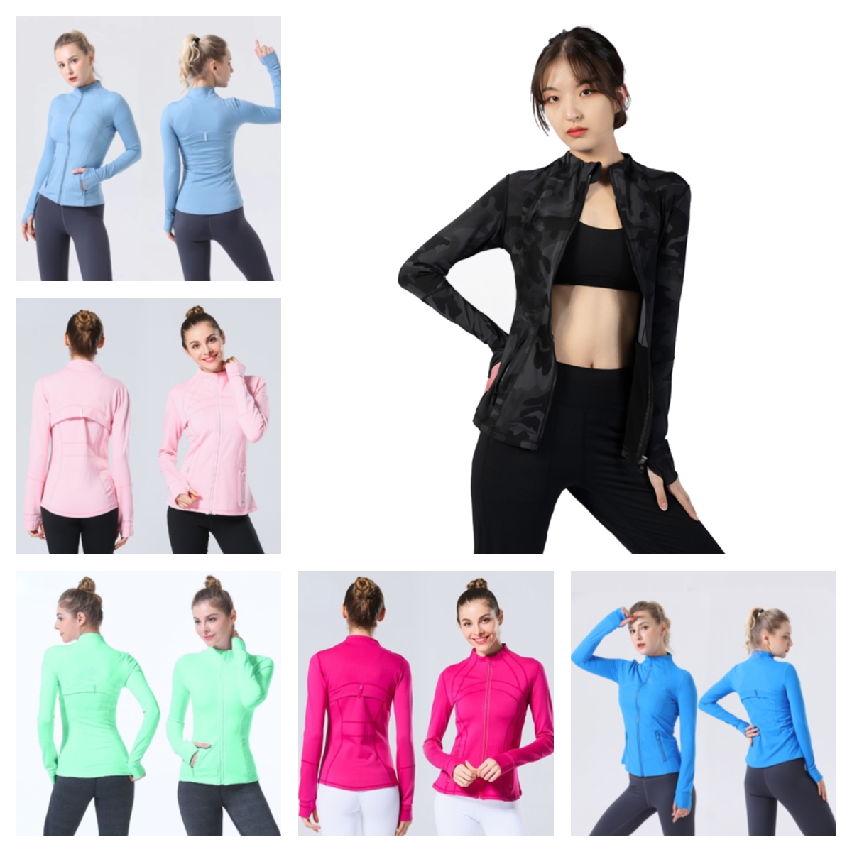 2023 Tops Women Yoga Clothes Top Slim Yogas Running Fitness Zipper Stand Collar Fit Long Sleeve Sports Training Quick Dry Jacket top lululemens c1JG#, No.14
2023 Tops Women Yoga Clothes Top Slim Yogas Running Fitness Zipper Stand Collar Fit Long Sleeve Sports Training Quick Dry Jacket top lululemens c1JG#, No.14