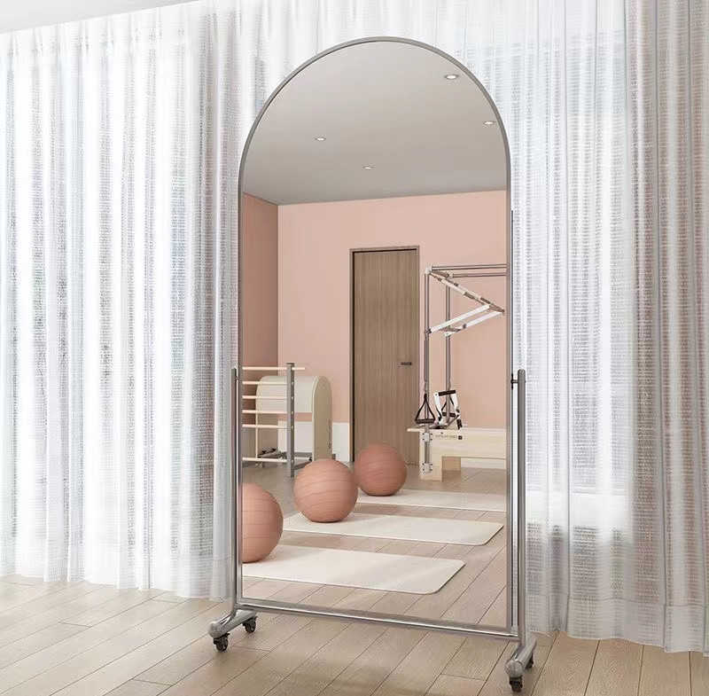 Other Home Garden Full body mirror movable cloakroom dance floor mirror with wheels clothing store fitting mirror slimming bedroom dressing mirror batch 
Other Home Garden Full body mirror movable cloakroom dance floor mirror with wheels clothing store fitting mirror slimming bedroom dressing mirror batch
