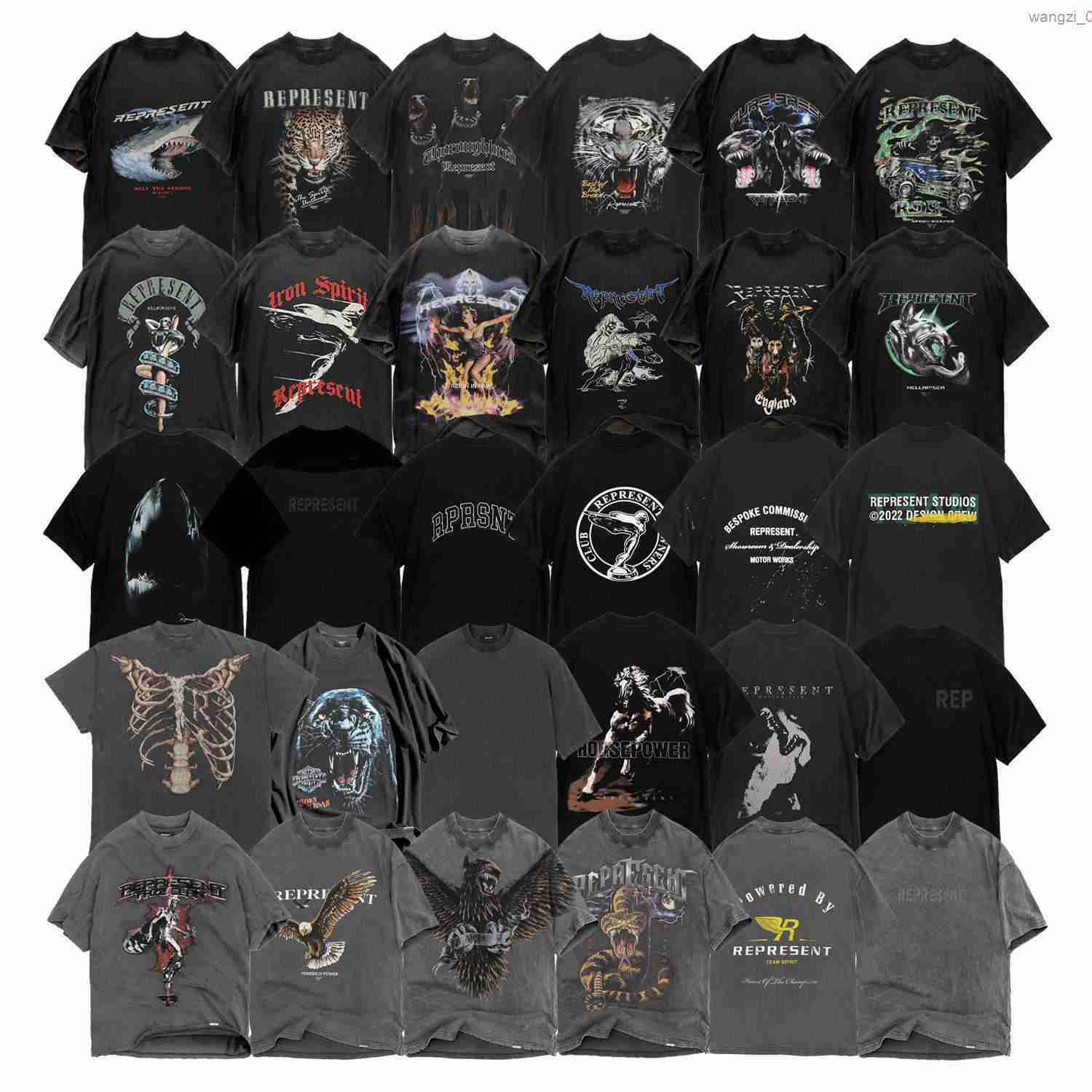 Men's T-shirts Represent Repvintage Washed Old Doberman Shark Print Short Sleeve T-shirt Fashionmbnw PPNB, Rep99 wash black
Men's T-shirts Represent Repvintage Washed Old Doberman Shark Print Short Sleeve T-shirt Fashionmbnw PPNB, Rep99 wash black