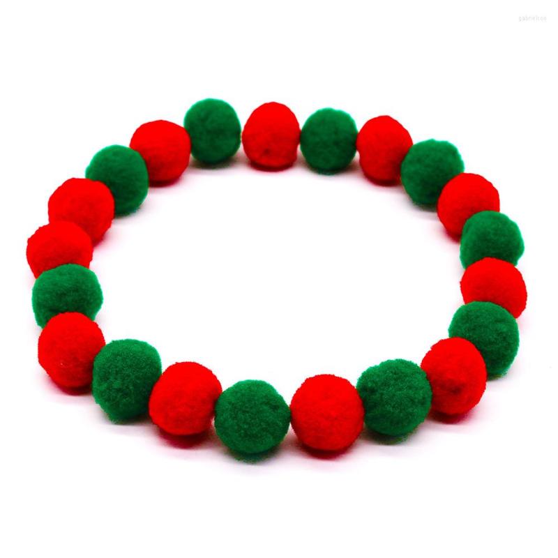 Dog Apparel 20pcs Christmas Necklace Bowties Collar For Small Cat Bow Tie Grooming Accessories Pet Supplies