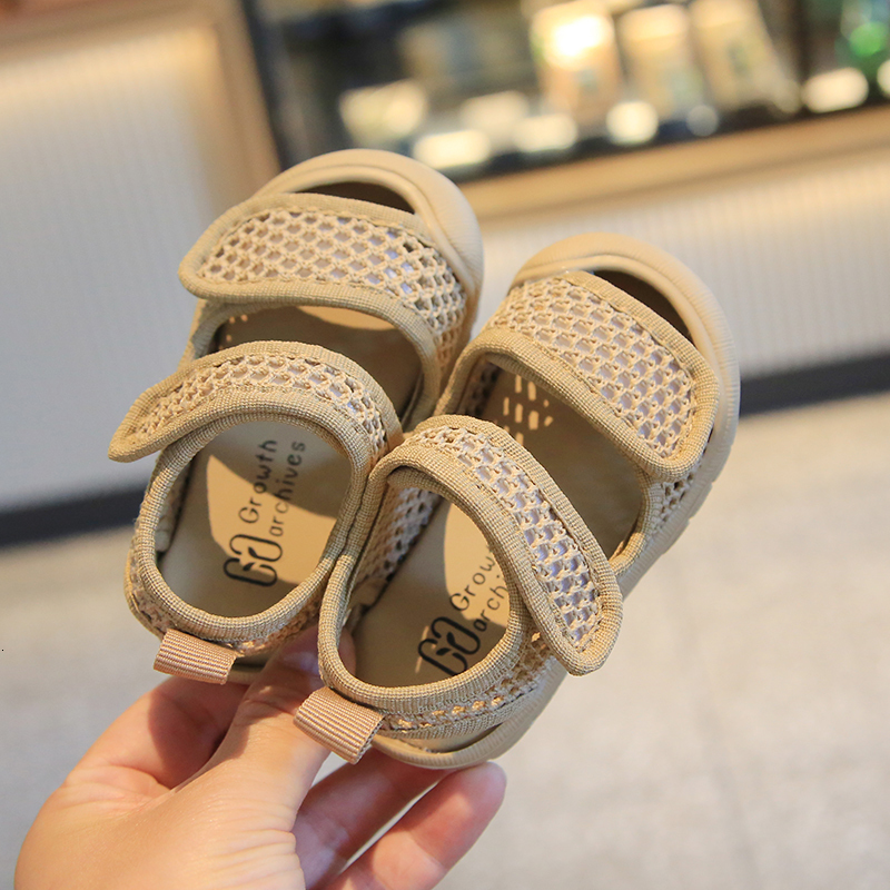 Sandals Baby Boys Sandals Girls Casual Shoes Summer Infant Toddler Shoes Anti-collision Children Beach Sandals Kids First Walkers Shoes 230515