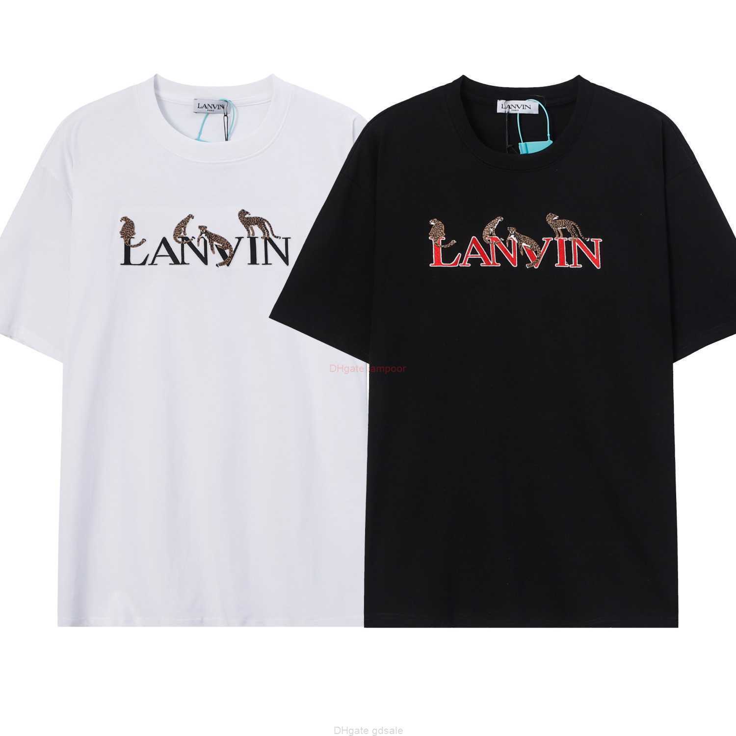 Designer Fashion Clothing Tees Tshirt Galleryes Depts Deep Lanvin Zhaocaijin leopard Embroidered Casual Short Sleeved Tshirt for Men Womens Lovers Luxury Casual T, Black
Designer Fashion Clothing Tees Tshirt Galleryes Depts Deep Lanvin Zhaocaijin leopard Embroidered Casual Short Sleeved Tshirt for Men Womens Lovers Luxury Casual T, Black