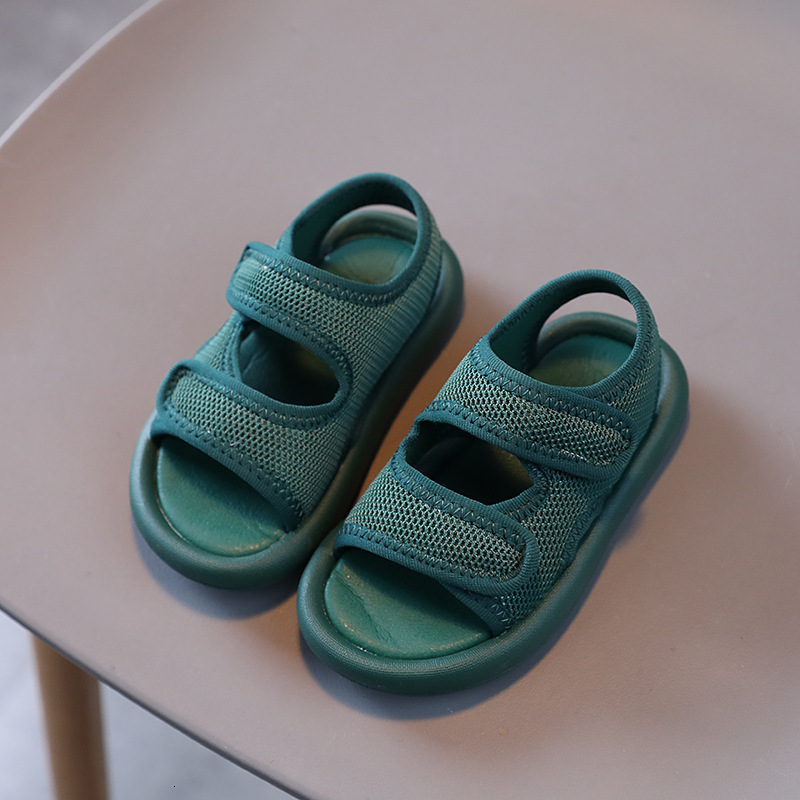 Sandals Candy Color Childrens Sandals Summer Baby Toddler Canvas Sandals Non-slip Boy Girl Sport Kids Sandals Beach Shoe 1-12 Yrs G03274 230515