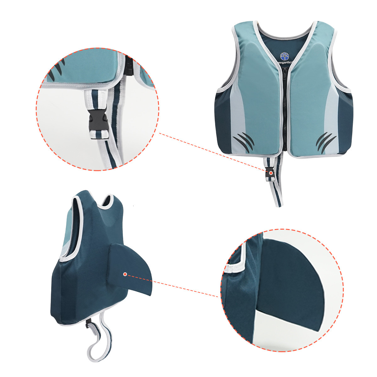 Life Vest Buoy Megartico 26 Years Old Kids Life Jacket Swim Aid Life Vest Floating Vest Child Safety Barrier Kayak Beach Pool Accessories 230515