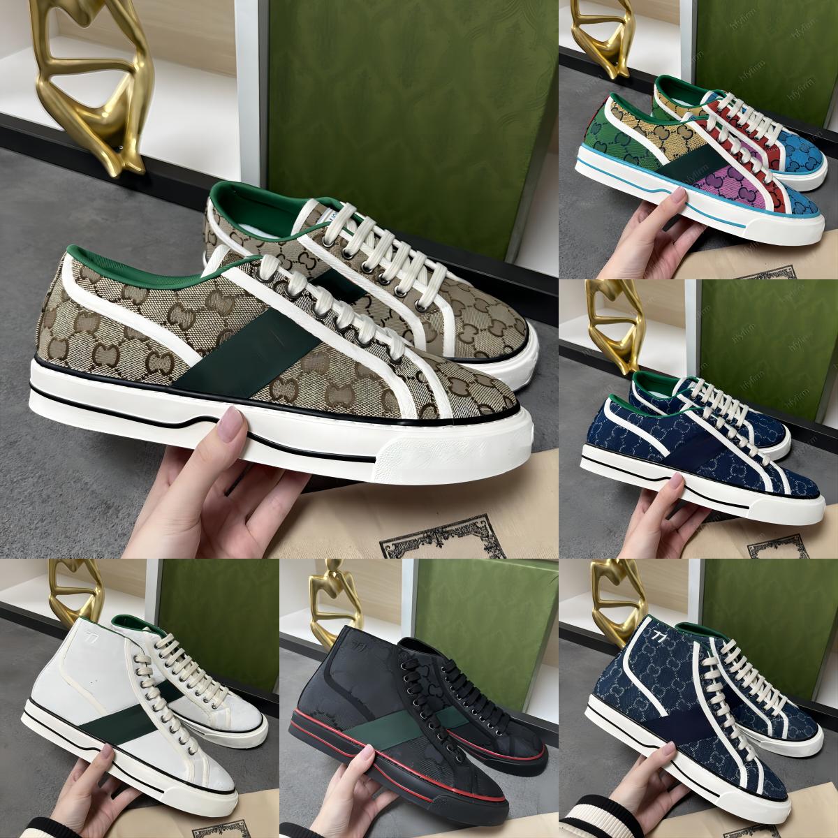 Tennis 1977s Sneaker Designers Canvas Casual Shoe Women Men Shoes Ace Rubber Sole Embroidered Beige Washed Jacquard Denim Fashion Classic Top-Quality Size 35-47, Color 20
Tennis 1977s Sneaker Designers Canvas Casual Shoe Women Men Shoes Ace Rubber Sole Embroidered Beige Washed Jacquard Denim Fashion Classic Top-Quality Size 35-47, Color 20
