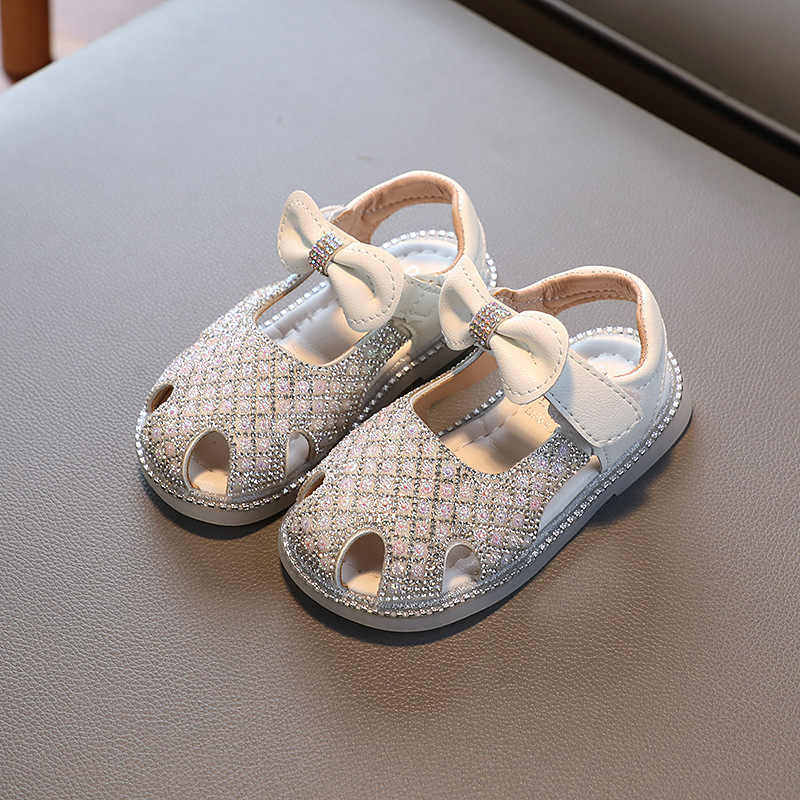 Sandals Girls Sandals Summer Fashion Princess Sandals Baby Non-slip Kids Beach Sandals Children Shoes G743 230515