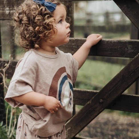 Polos Pure Cotton Short Sleeve T Shirts Summer Thin Loose Cartoon Little Bear Simple Cute Soft Baby Girls Tees Oneck Pullover 230512