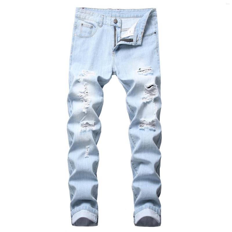 Men's Jeans 2025 Classic Style Summer Vintage Pants Black Blue Mens Business Jean Fashion Casual Denim Stretch Pants Brand Trousers