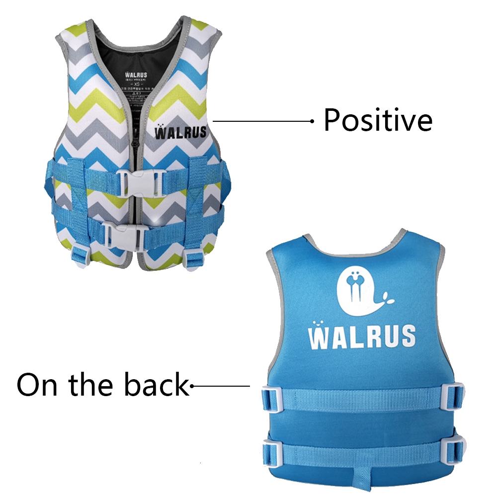 Life Vest Buoy Child Life Jacket Neoprene Safety Life Vest Water Sports Fishing Water Ski Vest Kayaking Boating Swimming Drifting Safety Vest 230515
