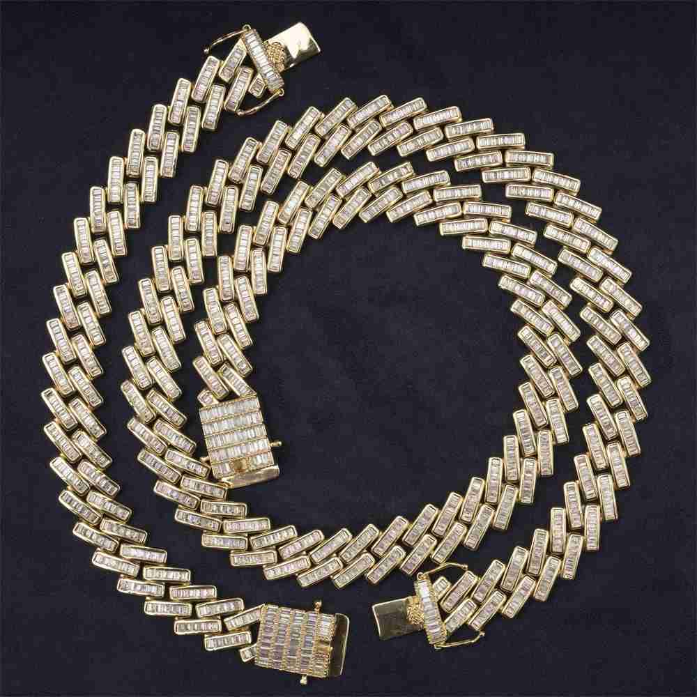 Hot Selling Ice Out Hip Hop Jewelry Gold Plated Cuban Chain Moissanite Bracelet Silver Cuban Link Chains
Hot Selling Ice Out Hip Hop Jewelry Gold Plated Cuban Chain Moissanite Bracelet Silver Cuban Link Chains